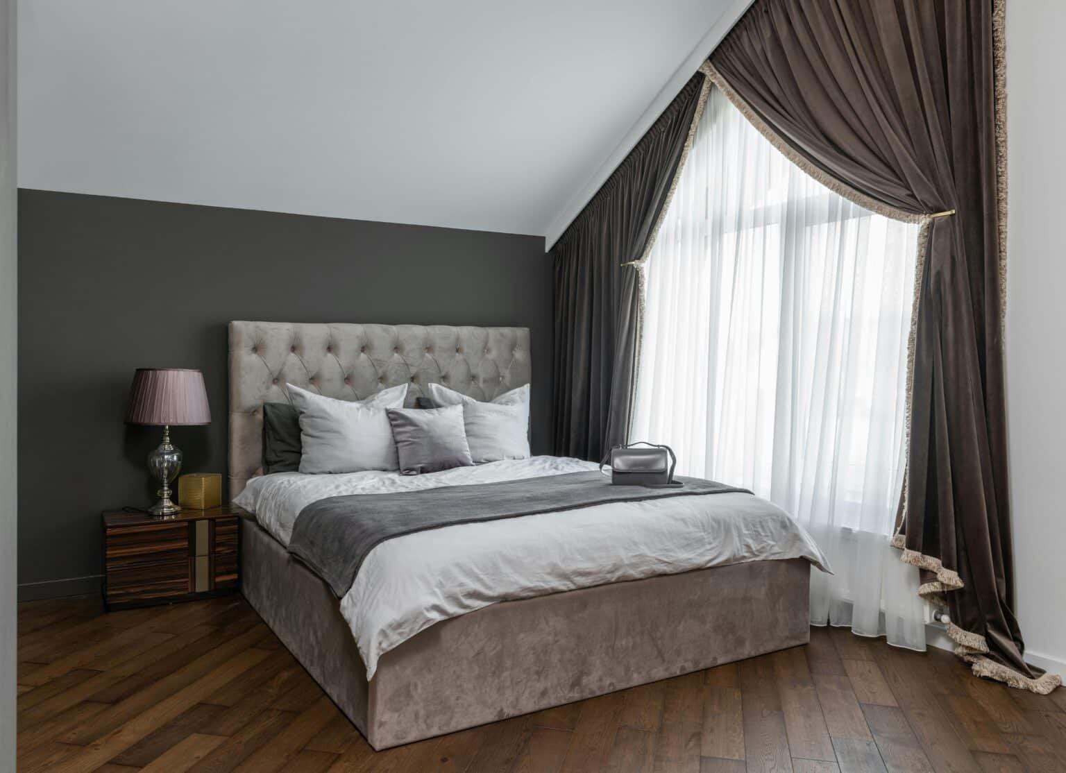 refinished wood flooring in a Manhattan bedroom