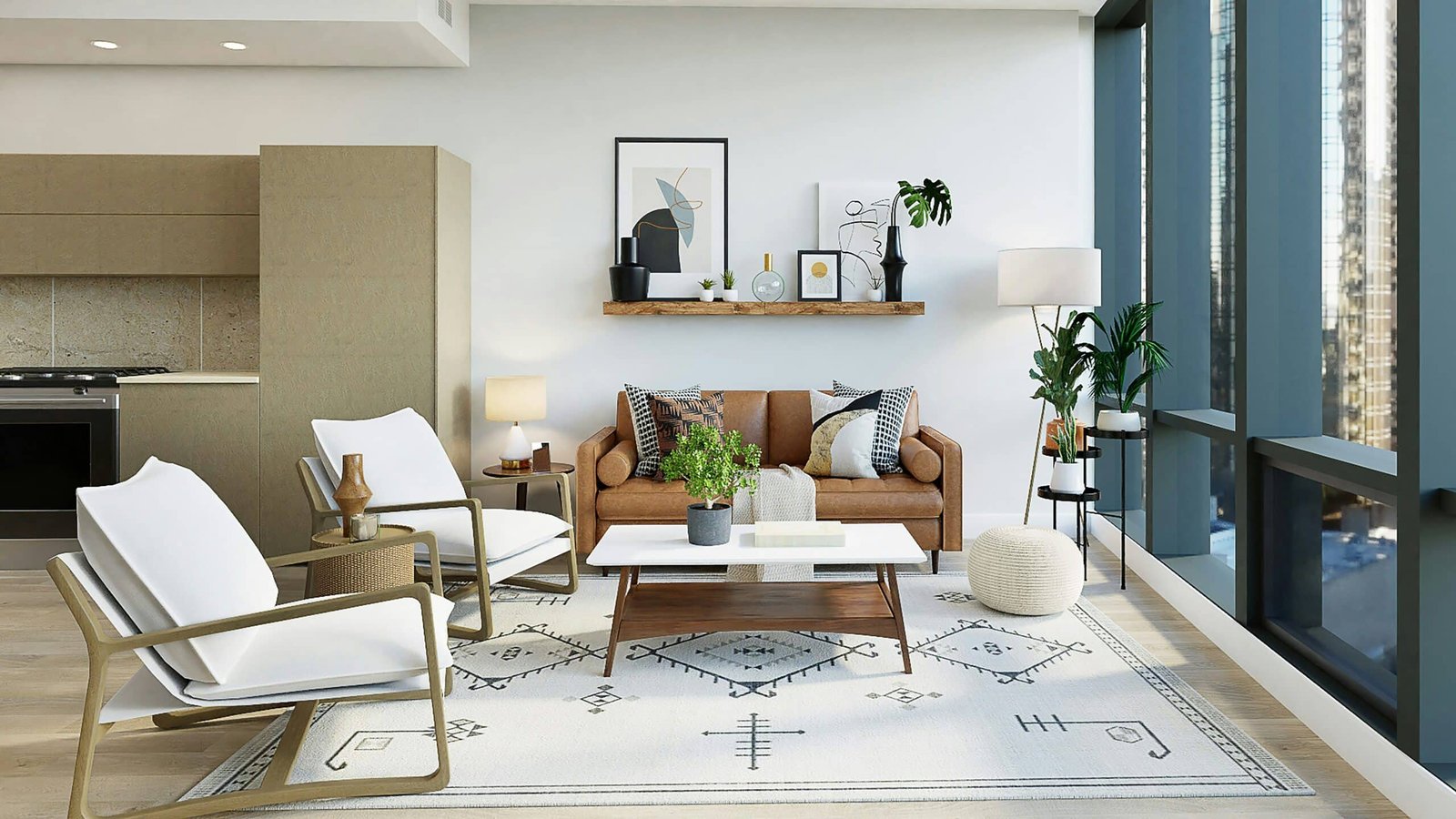 home interior after a remodeling service